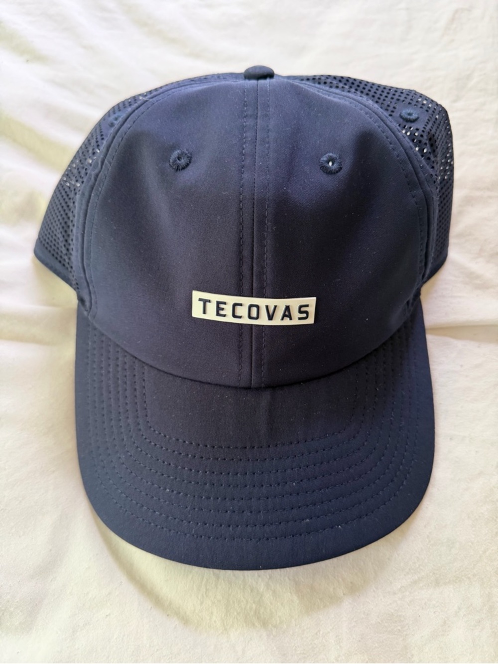 Tecovas Navy Performance Mesh Cap with Logo Patch